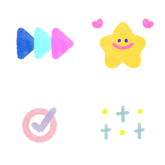 simple Cute Animation deco Emoji