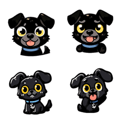 The cute black dog is back again Vol.2