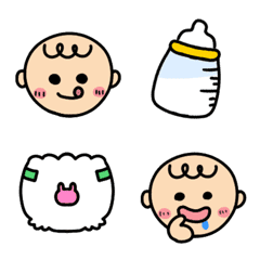 Everyday-Use Baby Emojis