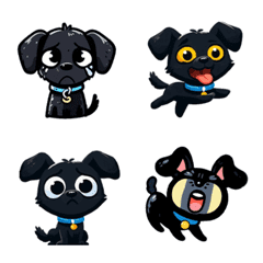 The cute black dog is back again Vol.4