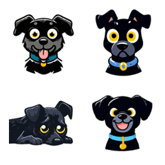 The cute black dog is back again Vol.5