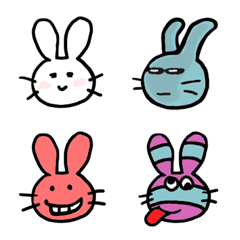 -cute bunny emoji -