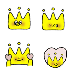 shy crown Emoji