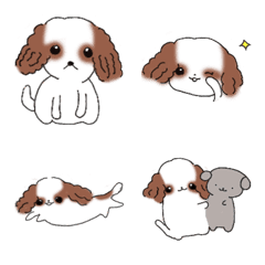 毎日使えるキャバリアの絵文字