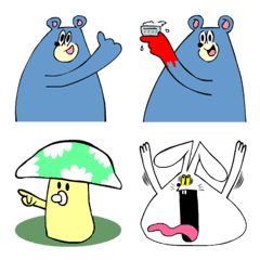 Rakugaki-Kumasan Emoji