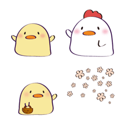 Piyo&Cocco emoji