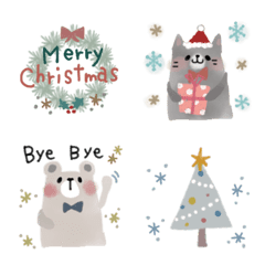 winter cute and Kawaii Emoji