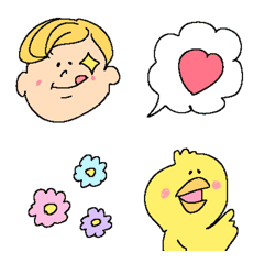 Happy and cute emojis, popular