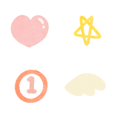 simple crown love Number 0-9 Emoji