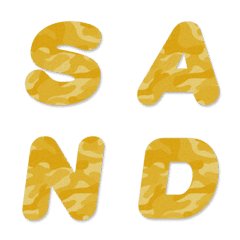 camouflage alphabet emoji 5