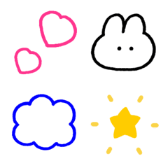 favorite color emoji set