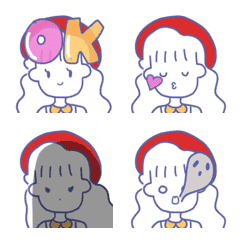 Emoji DukDik Eve Minimal Girl