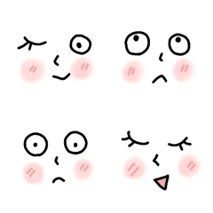 EMOJI of various facial expressions