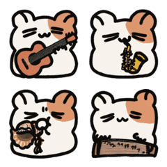 music hamsters Emoji