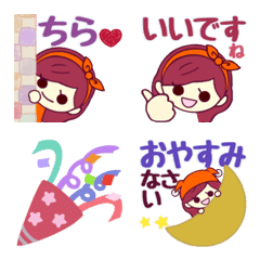 Girly Ru(honorific words emoji2)