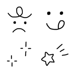 simple emoji 01monochrome Revised