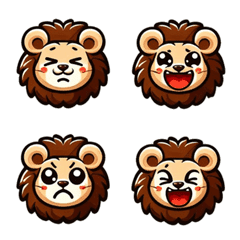 cute lion expression 3