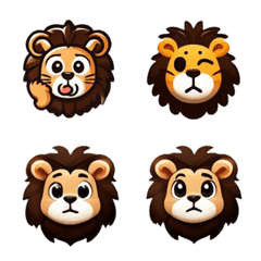 cute lion expression 2