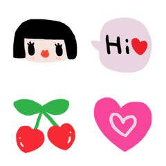 (Various emoji 356adult cute simple)