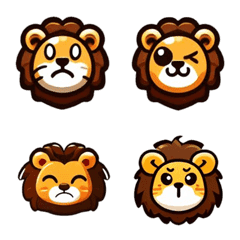 cute lion expression 4