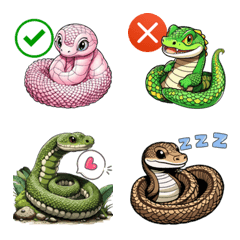 Baby Snake Life (Emoji)