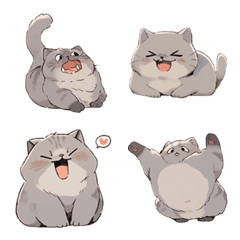 British Shorthair cat emoji