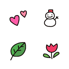 Simple & soft emoji for daily use
