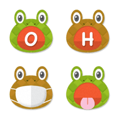 large mouth frog alphabet