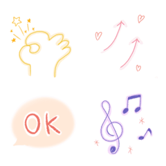 シンプル！使いやすい！普段使いの絵文字