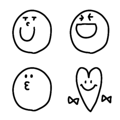 handwritten Smile-san  Emoji