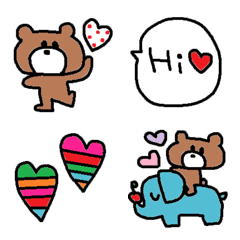 (Various emoji 361adult cute simple)