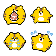 emoji anime harimau kecil