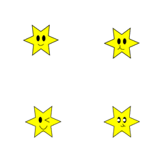 Star emoticon stickers