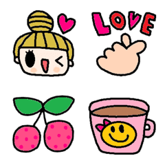(Various emoji 365adult cute simple)
