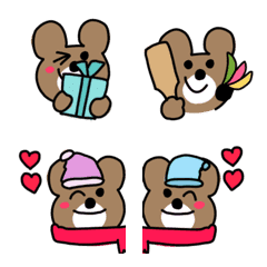 Move Bearchan Winter Emoji