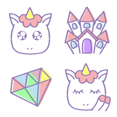 Yumekawa Pega-chan emoji