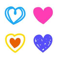 cute heart stickers emoji