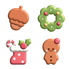 Cute Christmas emoji :)