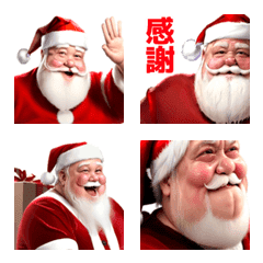 Santa Claus emoji.