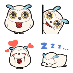 Cute Hootle Emoji