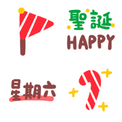 手帳-日期-行事曆-記事本-聖誕-裝飾