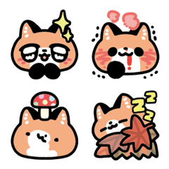 Redfox & foxcat-emoji01