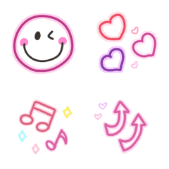 Very Colorful and Fashionable emoji