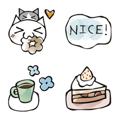 ATAMANIneko26(Emoji/Daily life & Event)