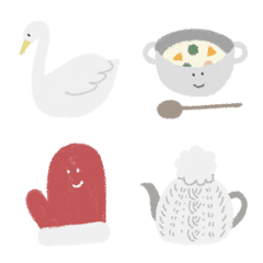 winter simple emoji.