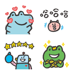/ P714 / Animated Emoji for New Year