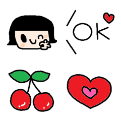 (Various emoji 368adult cute simple)