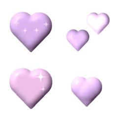 3d heart emoji