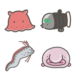 toritta's Deep Sea Creatures Emoj