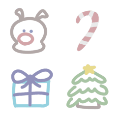 Handwritten cute emojis18 winter